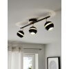 Eglo NOCITO Plafond spot LED Goud, Zwart, 3-lichts
