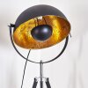Jupiter Staande lamp Zwart-Goud, 1-licht
