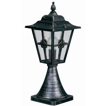 Albert 532 Sokkellamp Zwart, Zilver, 1-licht