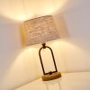 Logumkolster Tafellamp Bruin, Zwart, 1-licht