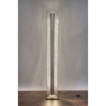Holländer UTOPISTICO Staande lamp Zwart, Zilver, 1-licht