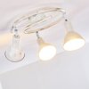 Polmak Plafondlamp Goud, Wit, 3-lichts