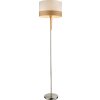 Globo CHIPSY Staande lamp Nikkel mat, 1-licht
