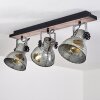 Hora Plafondlamp Zilver, 3-lichts