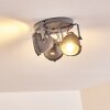 Glostrup Plafondlamp LED Grijs, 3-lichts