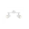Globo MINOU Plafond spot LED Wit, 2-lichts