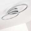 Lithgow Plafondlamp LED Zilver, 1-licht