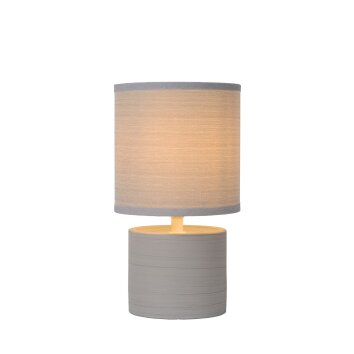 Lucide GREASBY Tafellamp Grijs, 1-licht