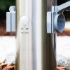 Dakar Plint licht, Staande lamp Roestvrijstalen kleur, 1-licht, Bewegingsmelder