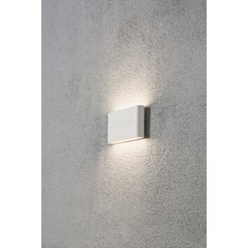 Konstsmide Chieri Muurlamp LED Wit, 2-lichts