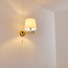 Neuville Wandlamp Messing, 1-licht