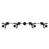 Globo EGON Spotlamp Zwart, 4-lichts