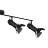 Globo EGON Spotlamp Zwart, 4-lichts