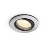 Philips Hue Ambiance White & Color Centura Inbouwspot extensie Zilver, 1-licht, Kleurwisselaar