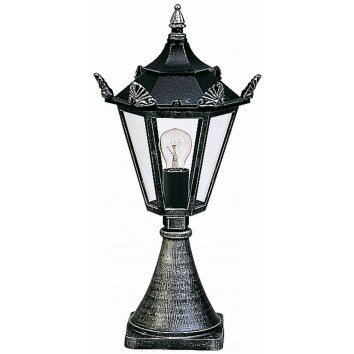Albert 533 Sokkellamp Zwart, Zilver, 1-licht