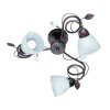 Trio TRADITIO Plafondlamp Donkerbruin, Roest, 3-lichts