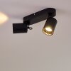 Kullaberg Plafondlamp Zwart, 2-lichts