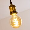 Rimforsa Plafondlamp Bruin, Messing, Roest, 6-lichts