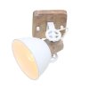 Steinhauer Gearwood Spotlamp Wit, 1-licht
