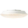 Brilliant Lucian Plafondlamp LED Wit, 1-licht, Afstandsbediening, Kleurwisselaar