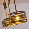 Macatawa Hanglamp Bruin, Zwart, 3-lichts