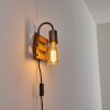 Mallard Muurlamp Hout licht, Zilver, 1-licht