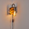 Mallard Muurlamp Hout licht, Zilver, 1-licht