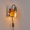 Mallard Muurlamp Hout licht, Zilver, 1-licht
