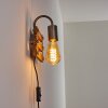 Mallard Muurlamp Hout licht, Zilver, 1-licht