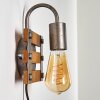 Mallard Muurlamp Hout licht, Zilver, 1-licht