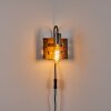 Mallard Muurlamp Hout licht, Zilver, 1-licht