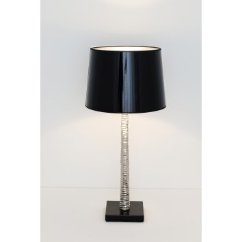 Holländer RAPSODIA Tafellamp Zwart, Zilver, 1-licht