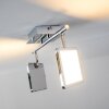 Monteria Plafondlamp LED Chroom, 2-lichts