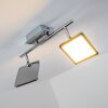 Monteria Plafondlamp LED Chroom, 2-lichts