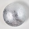 Mezia Muurlamp Zilver, 1-licht