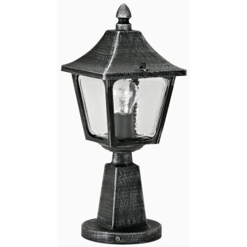 Albert 540 Sokkellamp Zwart, Zilver, 1-licht