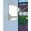 Lutec FLAT Buiten muurverlichting LED Zilver, 1-licht