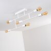 Cahaba Plafondlamp Wit, 6-lichts