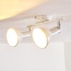 Polmak Plafond spot Goud, Wit, 2-lichts