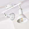Polmak Plafond spot Goud, Wit, 2-lichts