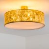 Foggia Plafondlamp Goud, 3-lichts