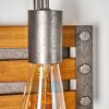 Mallard Muurlamp Hout licht, Zilver, 2-lichts