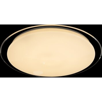 Globo Optima Plafondlamp LED Wit, 1-licht, Afstandsbediening