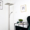 Cazis Staande lamp LED Nikkel mat, 3-lichts