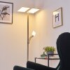 Cazis Staande lamp LED Nikkel mat, 3-lichts