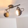 Foverup Plafondlamp Chroom, Grijs, 2-lichts