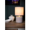 Lucide GREASBY Tafellamp Beige, 1-licht