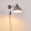 Luven Muurlamp Grijs, 1-licht