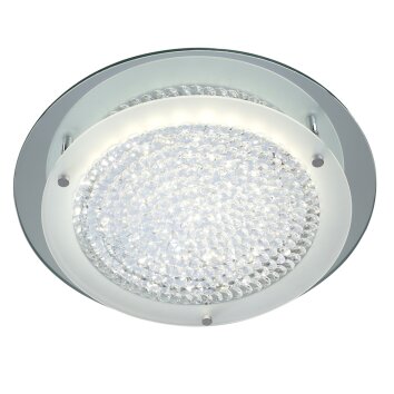 Mantra CRYSTAL MIRROR Plafondlamp LED Chroom, 1-licht
