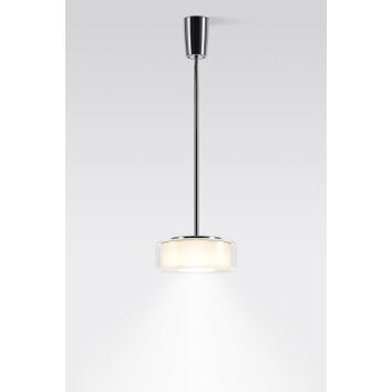 Serien Lighting CURLING Hanger LED Aluminium, Chroom, 1-licht